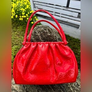 Vintage The Emporium Elegant Red Women's Handbag
